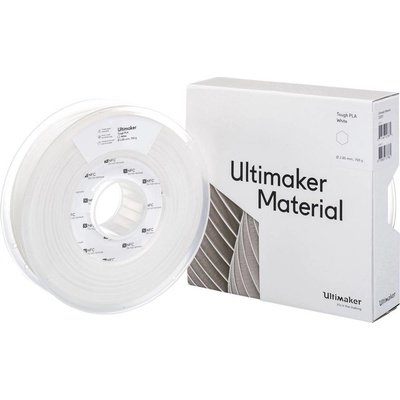 Ultimaker tvrdé PLA 2.85 mm biela 750 g