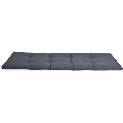 Rojaplast 16242 poduška na lavici tmavě šedá 162 x 42 cm