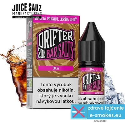 Juice Sauz Drifter Bar Salts Cola10 ml 20 mg