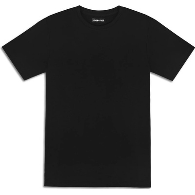John & Paul tričko Černé
