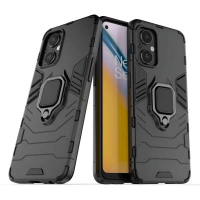 OnePlus Здрав калъф Ring Armor Case за OnePlus Nord N20 5G - Черен KP24776