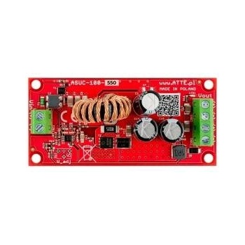ATTE POWER Преобразувател, Atte, 55V, 100W, Червен