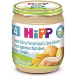 Hipp Био ястие Hipp - Царевица, картофи и пуешко, 125 g (6203) - ozone
