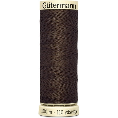 817 Univerzální šicí nit Gütermann 100% PES, hnědá