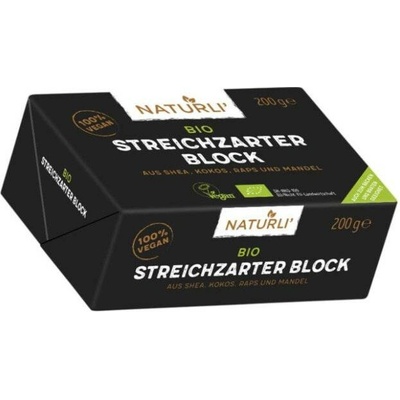 Margarín rostlinný v kostce 200 g BIO NATURLI – Zboží Mobilmania