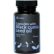 Herbatica Olej zo semien čiernej rasce Nigella sativa v kapsulách /300 mg 100 kapsúl