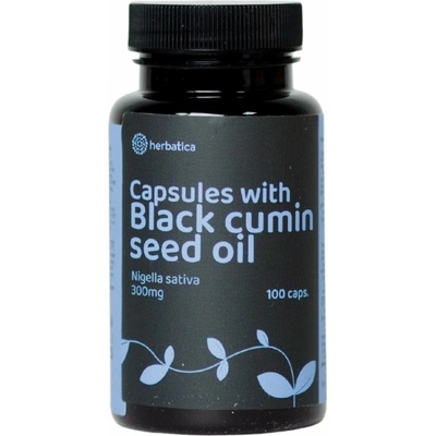 Herbatica Olej zo semien čiernej rasce Nigella sativa v kapsulách /300 mg 100 kapsúl