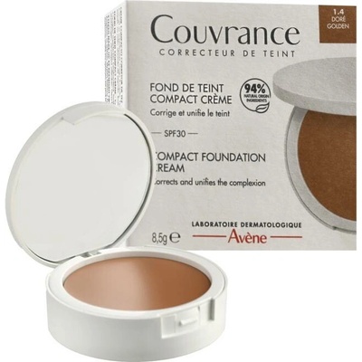 Avène Couvrance Compact Cream Foundation krémový make-up s vysokou UV ochranou 1.4 Gold Doré 8,5 g