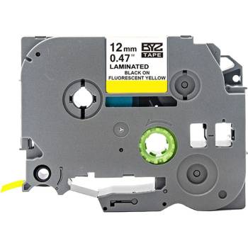 COMPATIBLE Лента лам. Brother TZEC31 BK/FY 12/8 съв (HTZEC31)