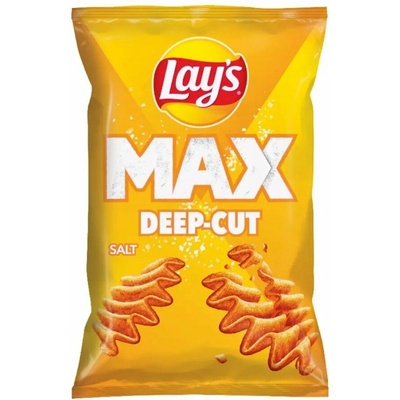 Lay’s MAX Deep Cut Salt zemiakové lupienky 55 g