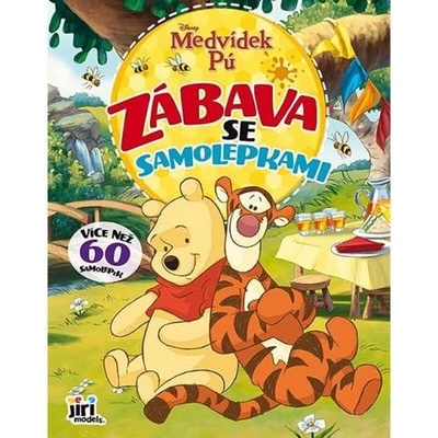 Samolepková knížka medvídek Pú