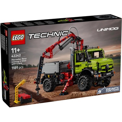 LEGO® TECHNIC 42242 Mercedes-Benz Unimog U 5023 s jeřábem