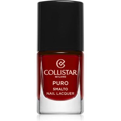 Collistar Puro Long-Lasting Nail Lacquer дълготраен лак за нокти цвят 111 Rosso Milano 10ml