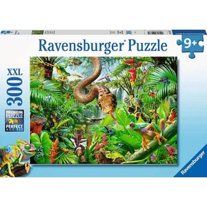 Ravensburger Пъзел Ravensburger от 300 XXL части - Резортът на влечугите (12978)