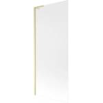 Mexen Next L Душ-преграда 1-крилна 80 x 150 см, матирано стъкло, златно четкано - 895-080-000-03-30-55 (895-080-000-03-30-55)