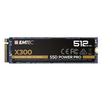 Image 1 of EMTEC X300 512GB M.2 PCIe (ECSSD512GX300)