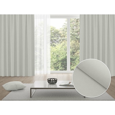 Biante Zatemňovací záves Blackout BKU-101 Svetlo sivý - šírka 270 cm 270x250 cm
