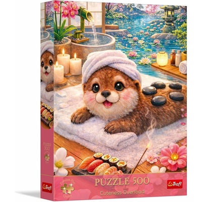 TREFL Premium Plus Cuteness Overload Rozkošné vydra 500 dielov