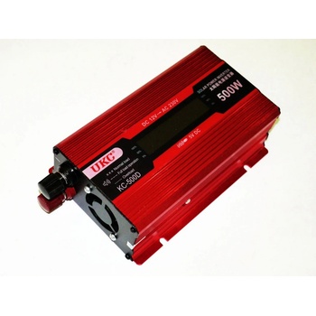 Image 1 of CEJ Инвертор на напрежение ukc kc-500d, 12v - 220v, 600w, lcd (ukc kc-600d)