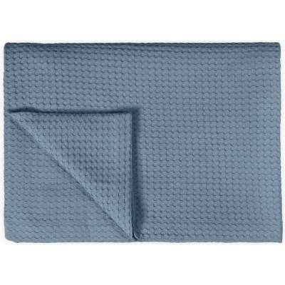 Vandyck Luxusní přehoz na postel Home Piqué waffle Faded denim