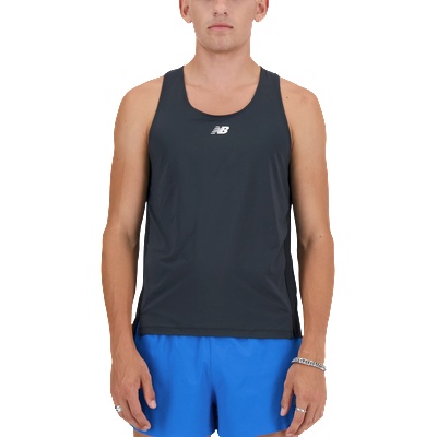 New Balance Потник New Balance Athletics Racing Singlet Черен Velikost L