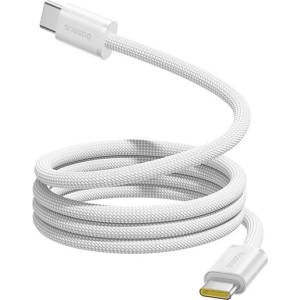 Baseus DYNAMIC 4 PRO кабел за данни Type-C - Type-C, 100 см, БЯЛ (P10385200211-00)