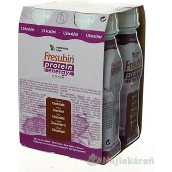 Fresubin Protein energy DRINK EasyBottle oriešok, 4 x 200 ml