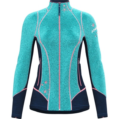 Crazy Idea Pull Exit Extrafleece Woman chewing gum modrá