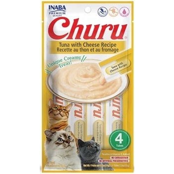 Inaba Churu cat snack tuňák & sýr 4 x 14 g