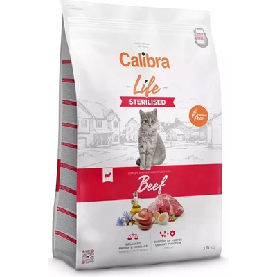 Calibra Life Sterilised beef 1,5 kg