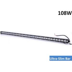  97см 108W Едноредов Мощен Диоден LED Лед Бар Ултра Тънък Халоген Лампа Прожектор 12V 24V за Автомобил АТВ Джип 4х4 Offro