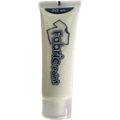 vytvarnehracky.cz barvy na textil 30 ml bílá