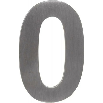 Walteco Domové číslo ""0"" nerez samolepiaci, 50 mm