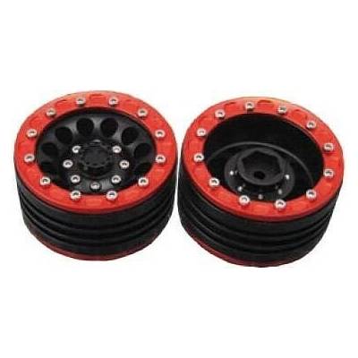 AMEWI Disky Crawler D90 48,2 mm CNC ALU rd/bk 2 ks 1/10