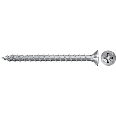 Fischer Power-Fast II CZF 670186 skrutky do drevotriesky 4 mm 20 mm krížová dražka Pozidriv ocel glavanizované zinkom 10