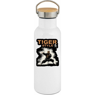 123TRIKO termoska Tiger Style, bojový potisk 500 ml