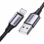 Ugreen US199 USB-A/Lightning Cable 2.4A 1m (black)