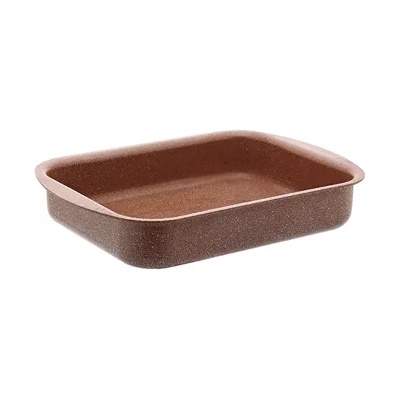 Haschever HR-GRANITE-КАФЯВО-Тава правоъгълна 30х25.5хh6.5cm (SDMDGR0330002) (0189330)