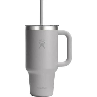 Hydro Flask termohrnek 32 Oz Travel Tumbler Clear Lid 946 ml světle šedá