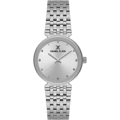 Daniel Klein DK. 1.14175-1 - Дамски, Кварц, 30mm, Стомана, Кристали, 3 ATM - Premium