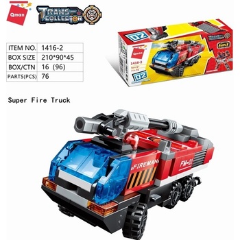 Qman Blazing Mars 1416-2 Hasičský vůz Super