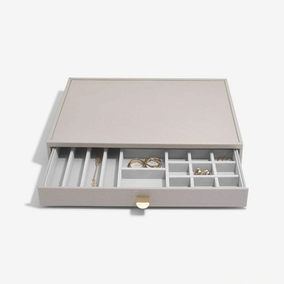 Stackers box na šperky Taupe Supersize All In One