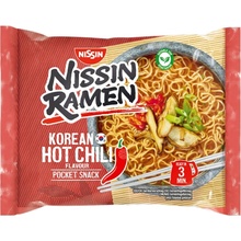 Nissin Instantní ramen nudle Korean hot chilli 65 g