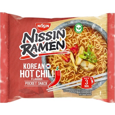 Nissin Instantní ramen nudle Korean hot chilli 65 g