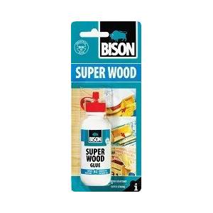 Bison Бързосъхнещо лепило за дърво Bison Super Wood (6147)