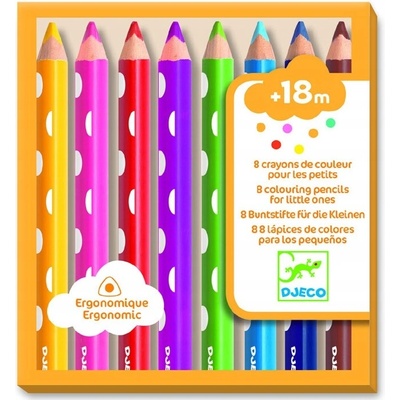 DJECO Osm pastelek pro nejmenší – Hledejceny.cz