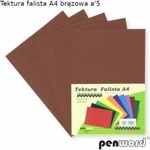 Penword A4 corrugated brown cardboard 5pcs