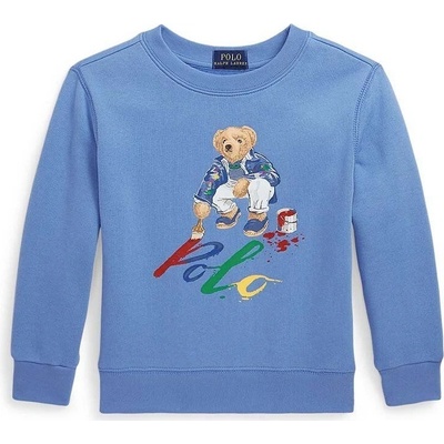 Polo Ralph Lauren detská mikina s potlačou 322919722004 modrá