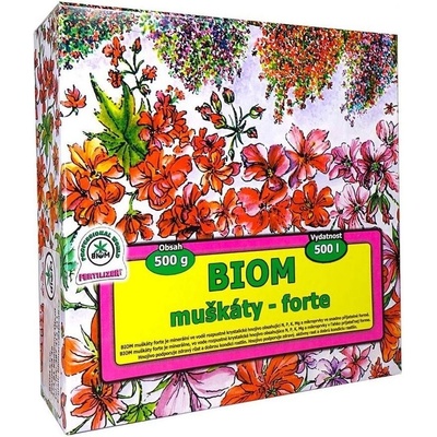 Biom Muškát forte minerální hnojivo 500 g