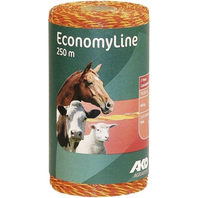 KERBL 44520 Lanko pro elektrický ohradník EconomyLine 250m žlutá/oranžová